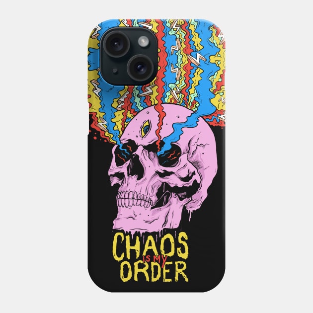 Chaos is my Order Phone Case by rjartworks