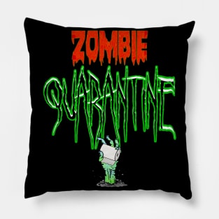 Quarantine zombies Pillow