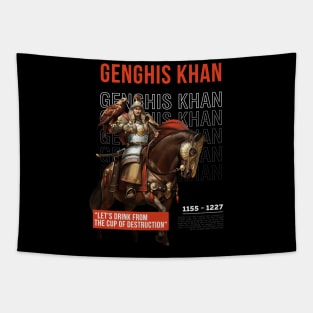 GENGHIS KHAN Tapestry