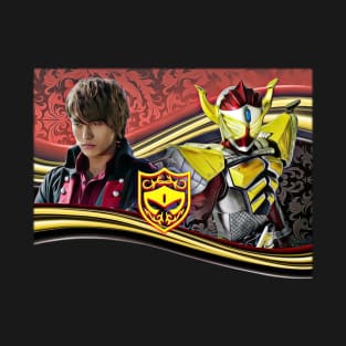 Kamen Rider Baron Side-by-Side   (style #1) T-Shirt