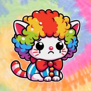 Sad clown cat T-Shirt