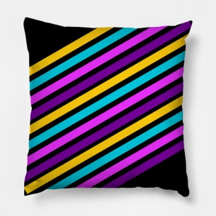 Colored stripes Pillow