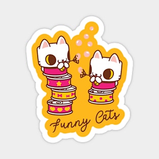 Funny Cats Magnet