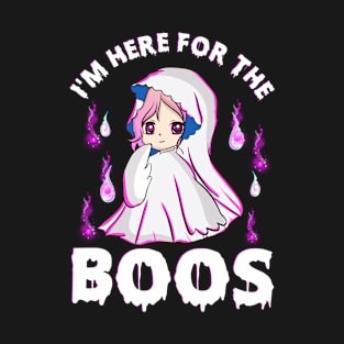 I'm just here for the boos Funny Halloween T-Shirt