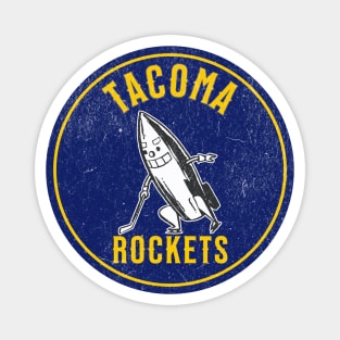 Defunct Hockey Team Tacoma Rockets Hockey Vintage Hockey Magnet
