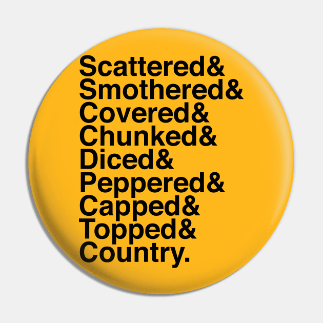 Helvetica Browns Pin by BlimpCo