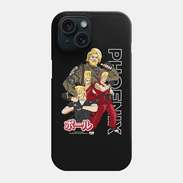 Paul Phoenix Phone Case by Jones Factory