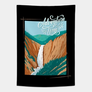 Adventure is my therapy Adventure Explore the world travel lover summer spring Tapestry