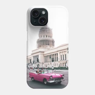 Classic car pink Phone Case