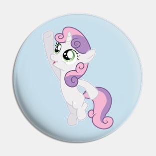 Jumping Sweetie Belle Pin