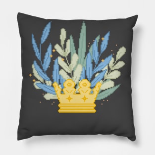 Pixel Crown Pillow