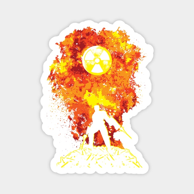 Nuke 'Em All Magnet by Daletheskater