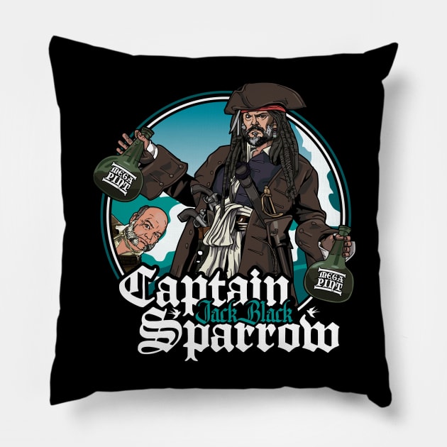 Jack Black Pillow by RetroReview