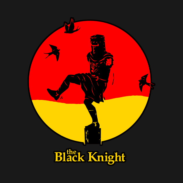 The Black Knight artwork by Blackhearttees