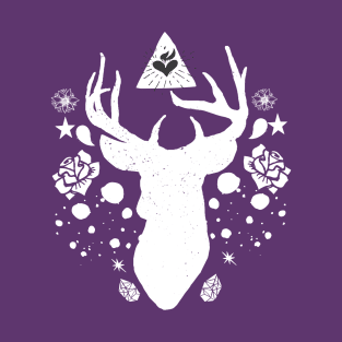 Deer and symbols T-Shirt