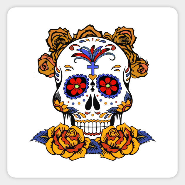Dia De Los Muertos T Shirt Sugar Skull Design Dia De Los