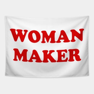 WOMAN MAKER Tapestry