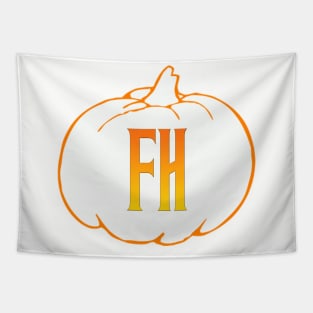 Fall Horsmen YouTube Logo-White Tapestry