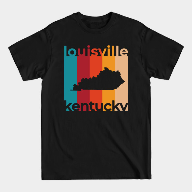 Discover Louisville Kentucky Retro - Louisville - T-Shirt