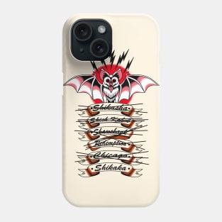 The Great White Bat Phone Case