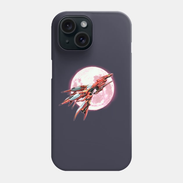 FF8 Ragnarok with Moon Phone Case by EdgeKagami