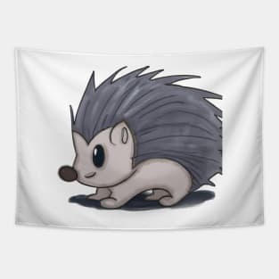 Cute Porcupine Drawing Tapestry