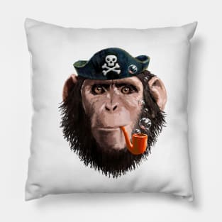 monkey pirate Pillow