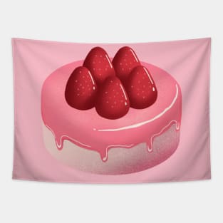 Strawberry cake Tapestry