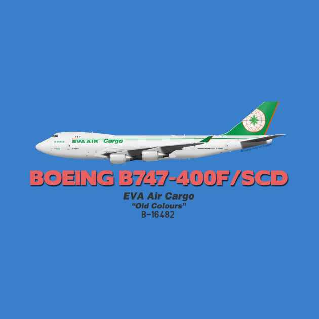 Boeing B747-400F/SCD - EVA Air Cargo "Old Colours" by TheArtofFlying