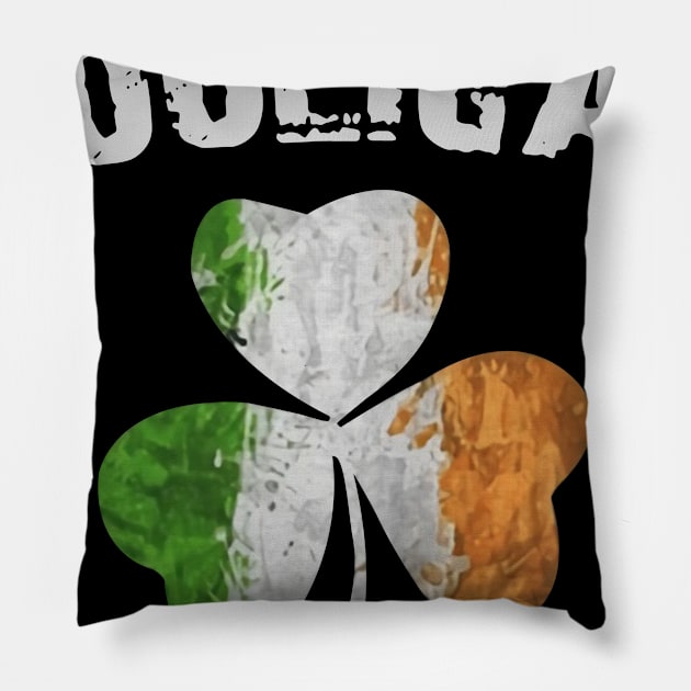 Irish Saint Patrick Hooligan Pillow by Phylis Lynn Spencer