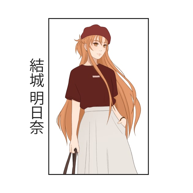 Sword Art Online Asuna in Casual Clothes by Maki Graphics