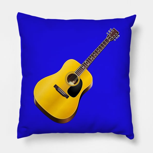 guitar Pillow by magamarcas