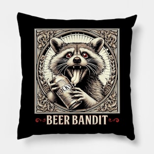 The Beer Bandit Pillow