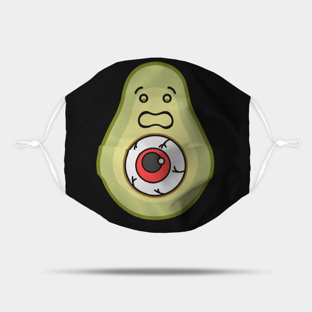 Weirdcore Aesthetic Avocado Eye Creepy Eyeball Weirdcore Mask