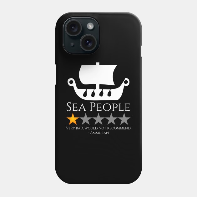 Sea People - Archaic Levantine History - Ugarit Phone Case by Styr Designs