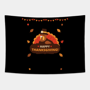 Happy Thanksgiving Tapestry