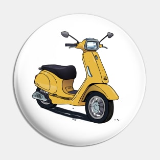 Moped Dreams Pin