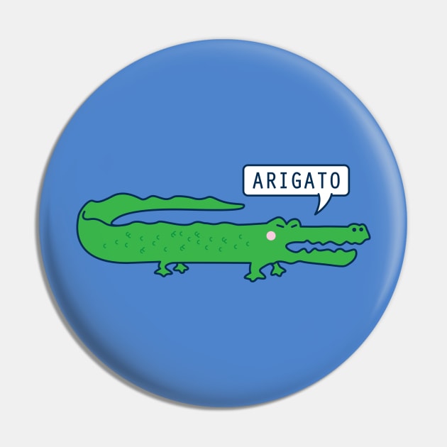 Arigator Pin by StevenToang