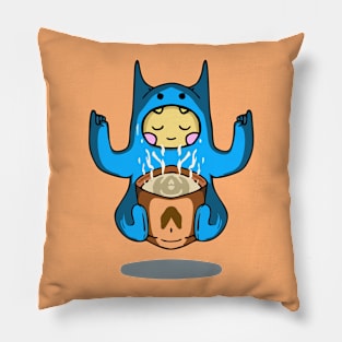 Meditation Coffee Pillow