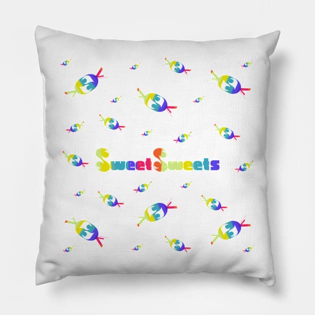 Sweet sweets designs Pillow by NikkiBear67