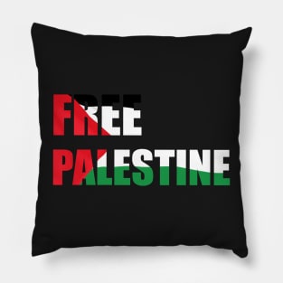 Free Palestine Pillow