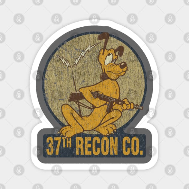 37th Recon Co. 1942 Magnet by JCD666