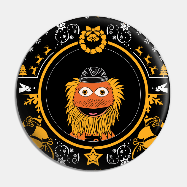 Christmas Gritty Mascot! Pin by Brains