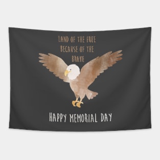 Land of the Free because of the Brave Eagle Tapestry