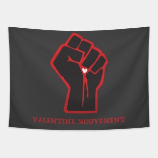 Valentine mouvement Tapestry