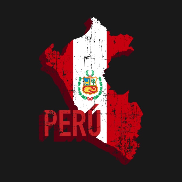 Mapa del Perú by verde