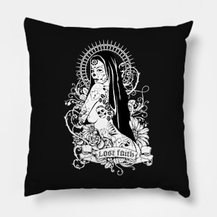 inked girl Pillow