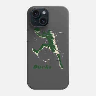 Milwaukee Bucks Fans - NBA T-Shirt Phone Case