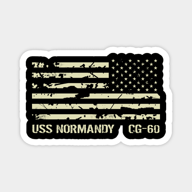 USS Normandy Magnet by Jared S Davies