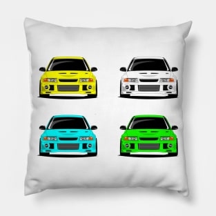 Mitsubishi Lancer Evolution V X4 Cars Pillow